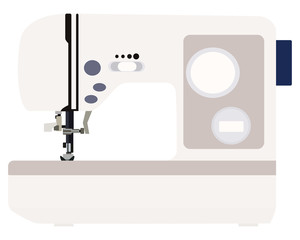 イラスト素材　家電　ミシン　電動　ベクター　