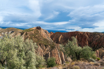 Place of Montenegro in the Alpujarra Spain