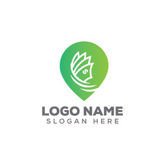 Find Dollar/cash logo design template vector