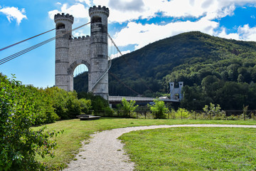Pont de la Caille ou Pont Charles-Albert haute savoie france