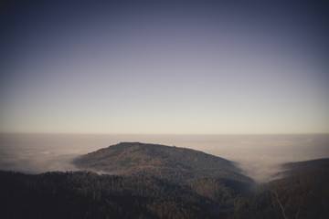 Mahlberg und Murgtal - Talnebel und Höhenbsonne
