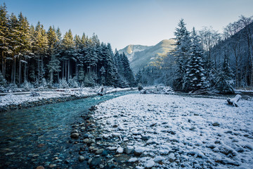 Snoqualmie River Sunrise