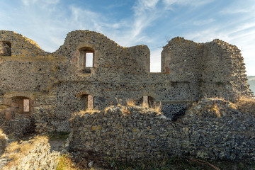 Fototapeta na wymiar Castle of Somosko on the border of Hungary and Slovakia