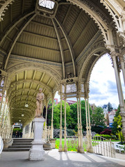 close up view of the czech city Karlovy Vary