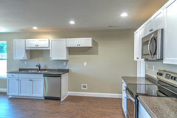 Kitchen Area In New Small Tract Home