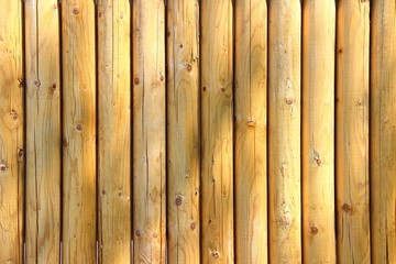 Natural vertical diagonal yellow wood planks floor background texture