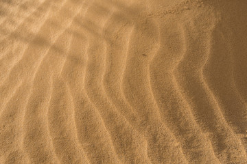 Wellen im Sand