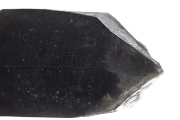 Black Quartz Geological Crystal Texture