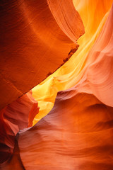 Obraz premium Découverte d'antilope Canyon Upper dans le Grand Ouest Américain