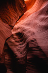Courbes et texture à Antelope Canyon - Grand Ouest Américain
