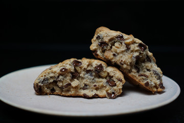 Chocolate chip walnut cookie