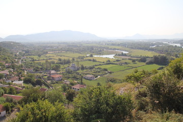 Fototapeta na wymiar Landscape of Shkodra