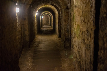 Fototapeta na wymiar podziemny tunel