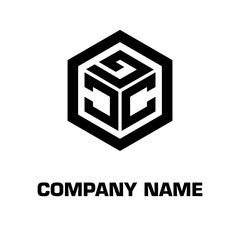 logo initial letter font alphabet for a company and industrial