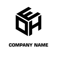logo initial letter font alphabet for a company and industrial