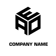 logo initial letter font alphabet for a company and industrial