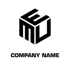 logo initial letter font alphabet for a company and industrial