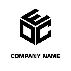 logo initial letter font alphabet for a company and industrial