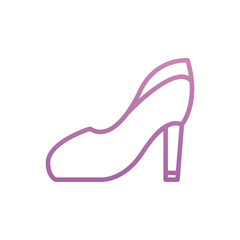 Isolated heel icon vector design