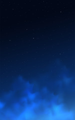 Galaxy with star. Abstract background. Vectro illustration.