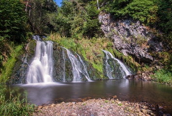 Fototapeta na wymiar Waterfall Dess Aboyne