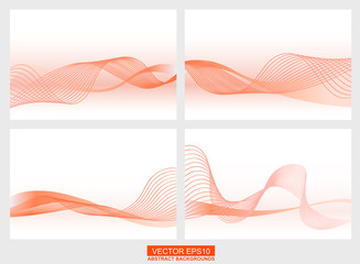 vector lush lava abstract backgrounds. To see the other vector wavy background illustrations , please check Abstract Wavy Backgrounds collection.