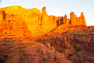 Fisher Towers, Moab, Utah