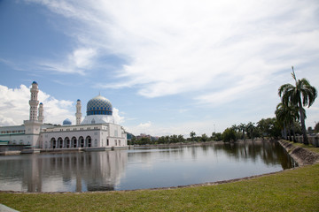 Fototapeta premium Kota Kinabalu City Islamic Temple