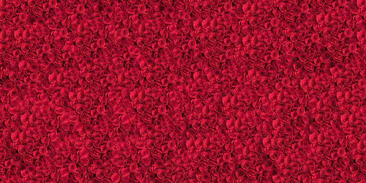 A tiled pattern background of roses