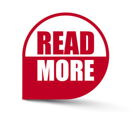 red vector banner read more