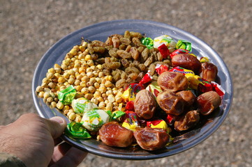 Afghanistan Greeting Plate