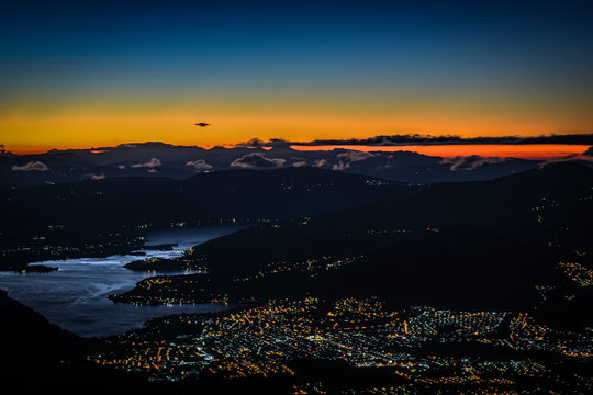 Sunrise in the Amatitlan Valley