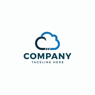 Combine data and cloud. Logos can be used for technology companies that are developing data storage. Images can be used to design business cards, envelopes, letterhead, Facebook, Yotube, etc.