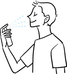 メンズビューティー　メンズエステ スキンケア スプレー