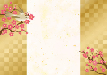 桜吊るし飾り花びら背景京都流線和風和柄水彩手描きwall Mural Okaka08 桜吊るし飾り花びら背景京都流線和風和柄水彩手描きwall Mural Okaka08