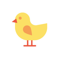 cute little chick spring icon