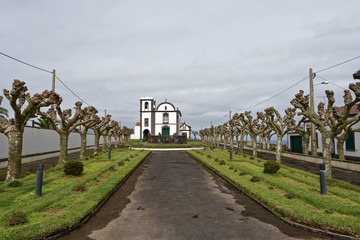 Azoren - São Miguel - Fenais da Ajuda - Kirche