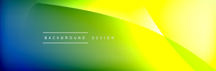 Flowing waves with 3d shadow effects and fluid gradients. Dynamic trendy abstract background. Vector Illustration