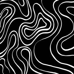 Fototapeta premium Grunge brush pattern. Texture. White and black vector.