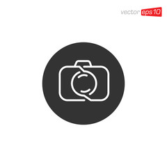 Camera Photography Logo Icon Vector