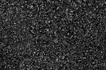 Asphalt road background with black color.