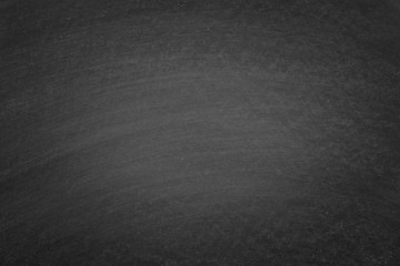 Working place on empty rubbed out on blackboard chalkboard texture background for classroom or wallpaper, add text message.