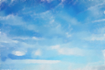 Fototapeta premium watercolor colorful illustration