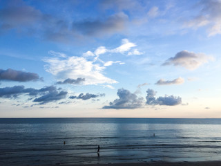 Seascape of Mui Ne town in Phan Thiet, Vietnam