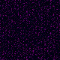 Abstract Technology Background. Magenta sparse alphabetical background. Big sized seamless pattern. Awesome vector illustration.