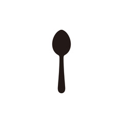 Spoon icon symbol vector illustration