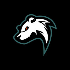 SNOW BEAR GAMING MASCOT LOGO DESIGN
