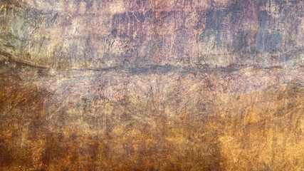 An old seamless brown wall plaster texture & colored background