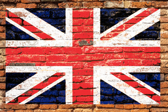 british flag of united kingdom