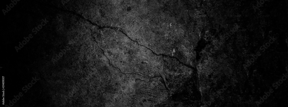 Poster old wall texture cement dark black gray background abstract grey color design are light with white g